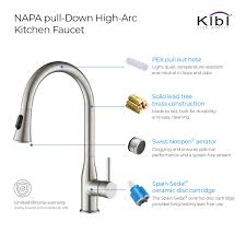 kibi napa single handle high arc pull