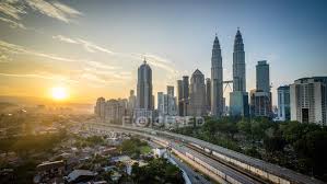 Malaysia — check out the trading ideas, strategies, opinions, analytics at absolutely no cost! Scenic View Of Sunrise Over Kuala Lumpur Skyline Malaysia Buildings Petronas Twin Towers Stock Photo 193455548