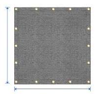 Knitted Mesh Tarps - 95% Shade