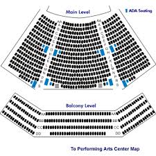 Chesapeake College Todd Performing Arts Center Seating Chart