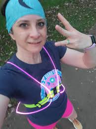 I received my package today! I will do my 5k tomorrow- 11/17! I wanted to  do it