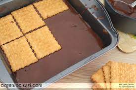 o bir klasik pudingli biskuvi pastasi tatli pastalar pasta tarifleri