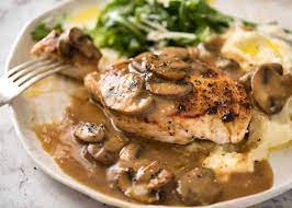 Chicken With Mushroom Gravy Recipetin Eats