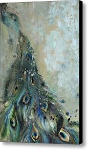 Attention To De Tail Canvas Print Canvas Art By Amanda Sanford Peacock Art Art Canvas Art