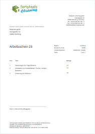 Schnell und einfach rechnungen schreiben mit word oder excel. Kostenlose Dokumentvorlagen Fur Gebaudereiniger Und Dienstleister