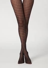 Aide à la programmation, réponses aux questions / pied collant. Collant Resille 50 Deniers A Motifs Pieds De Poule Calzedonia