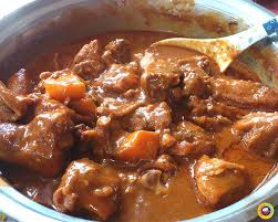 The Pork Kaldereta Recipe Is Cooked In The Same Manner As The Chicken Kaldereta Version Just A Bit Of Kaldereta Recipe Caldereta Recipe Pork Caldereta Recipe