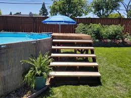 Maybe you would like to learn more about one of these? Above Ground Pool Stairs Steps Build Trouble Free Pool