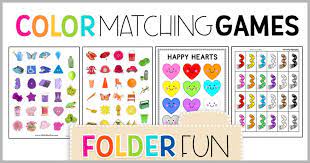 Preschoolers, kindergartners, and other early elementary children will giggle when they see just how big they can make freddy grow by feeding him a rainbow of cookies that match his tummy. Preschool Color Matching Games File Folder Fun