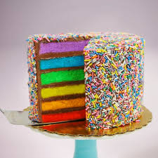 Chocolate Fudge Rainbow Cake Rainbow Cake Savoury Cake Chocolate Fudge