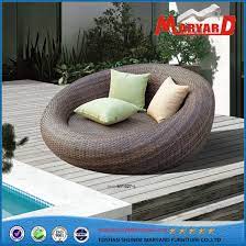 D,blue 4.5 out of 5 stars 311 honeycomb indoor / outdoor boheme chaise lounge cushion: China Round Wicker Rattan Outdoor Daybed With Pillow And Cushion China Daybed Outdoor Furniture