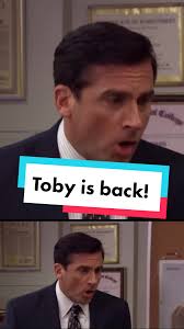 Toby Returns to The Office: Michael's Reaction