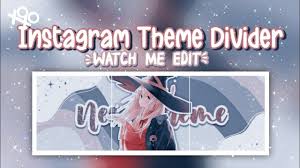 À­­ 3 X 1 Instagram Theme Divider Anime Ver Watch Me Edit Xoxoxantzu Youtube Buy anime wordpress themes from $13. à­­ 3 x 1 instagram theme divider anime ver watch me edit xoxoxantzu