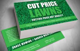 ✅ premium cards printed on a variety of high quality paper types. Business Cards For Your Lawn Mowing Company