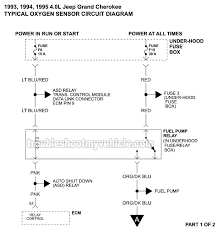 Engine exhaust o2 02 oxygen sensor direct fit new for chrysler dodge jeep (fits: 1993 1995 Oxygen O2 Sensor Wiring Diagram Jeep 4 0l