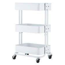 Elle a été fabriquée à montréal! 3 Tier Home Kitchen Trolley Utility Cart Storage Table Island Servante D Atelier Office Chariot Chariot Roulant Without Handle Kitchen Islands Trolleys Aliexpress