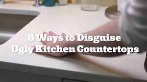 Check spelling or type a new query. 8 Ways To Disguise Ugly Kitchen Countertops Youtube