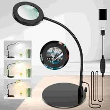 Floor Magnifying Glass Lamp