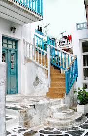 Evas Garden Myconos Greece Greek Islands Vacation Mykonos Greece
