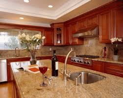 Indian brown granite base color : Kitchens