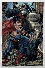 Damon rolled his eyes as he folded his arm. Dark Side Superman Superman Vs Darkseid Superman Art Darkseid