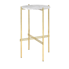 ts console pieds laiton plateau marbre gubi console marbre laiton