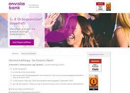 Wir empfehlen interessenten und potenziellen anlegern den basisprospekt und die endgültigen bedingungen zu lesen, bevor sie eine anlageentscheidung treffen, um sich möglichst umfassend zu informieren, insbesondere. Onvista Bank Gmbh Germany Bank Profile