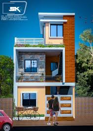 Introducing Indian Modern House Exterior Elevation By Er Sameer Khan In 17 Indi Small House Exteriors Small House Elevation Design Architectural House Plans