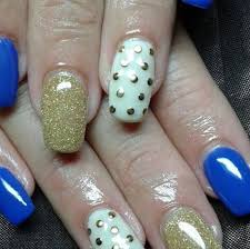 Top 50 cute acrylic nail designs that you must try! 32 Pink White And Blue Nail Designs Nails Pix