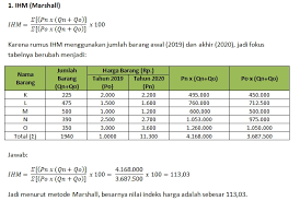 Check spelling or type a new query. 10 Contoh Soal Indeks Harga Tertimbang Tak Tertimbang 2021