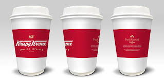 Since 1937, krispy kreme has been serving up fresh coffee with bowtie service. Krispy Kreme Coffee Cup Design On Behance