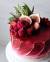 Square Fruit Cake Decoration