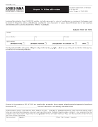 If you are granted a waiver for your primary residence or small business, your waiver will extend the deadline to when you apply for a penalty waiver, we will ask you to include your business account number (ban) which you can find on your. Http Revenue Louisiana Gov Taxforms 20128 1 16 F Pdf