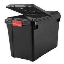 Iris 25 5 Gallon Store It All Airtight Storage Trunk 31 25 Clear Storage Bins Storage Plastic Storage Totes