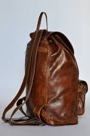 Brown Genuine Cow Hide Leather Backpack For Sale Skillfully Handmade In Cape Town South Africa With Locally Source Leather Backpack Backpacks For Sale Leather