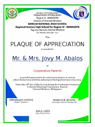 This is sample video of a plaque of appreciation. Plaque Of Appreciation Pdf