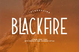 These serif fonts are typically used in newspapers, because they make reading quick and easy. Blackfire Font In Fonts On Yellow Images Creative Store