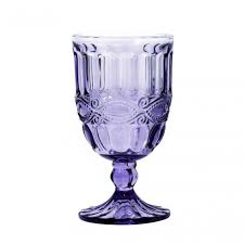 Bicchiere calice goblet in plastica memento synth indistruttibile. Calice Tognana Modello Solange Cc 350 Vetro Colorato Viola