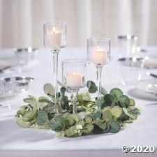 Stemmed Votive Candle Holders In 2020 Candle Wedding Centerpieces Wedding Centerpieces Simple Wedding Centerpieces