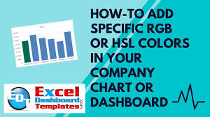 How To Add Specific Rgb Or Hsl Colors In Your Company Chart Or Dashboard