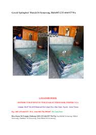 Harga diskon merk elite, airland, king koil, comforta dan lainnya. Hub085 235 444 937 Wa Grosir Springbed Murah Di Semarang
