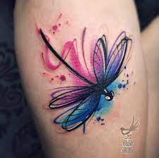 Watercolor dragonfly tattoo designs, ideas and meaning. 35 Beste Aquarell Tatowierungs Design Sammlung 3 Tattoos Libelle Tatto Tattoos Dragonfly Tattoo Design Small Dragonfly Tattoo Watercolor Dragonfly Tattoo