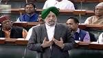 Union minister Hardeep Puri files