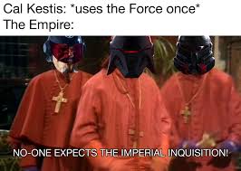 Are Fallen Order Memes Allowed Here Equelmemes Star Wars Fallen Order Star Wars Clone Wars Star Wars Jokes