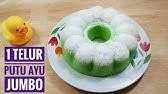 Sehingga cocok sekali untuk dijadikan teman bersantai sambil minum teh. Putu Ayu Jumbo Kukus 1 Telur Takaran Sendok Empuk Lembut Youtube
