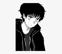 Anime Vampire Boy With White Hair And Red Eyes