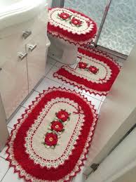 Belissimo Jogo De Banheiro Executado No Barroco Mesclado E Barroco Decore O Tapete Grande Mede 0 86 Jogos De Banheiro Croche Casa De Croche Caixa De Croche