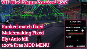 Main codes of mod menu design. Ffh4x Auto Back Problem Free Fire Imagem