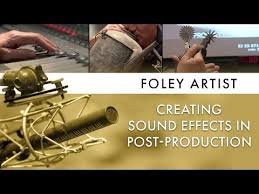 Foley Artists How Movie Sound Effects Are Made Youtube Movie Sound Foley Artist Movie Sound Effects