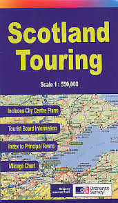 New Scotland Touring Map Paperback Isbn9780008158521